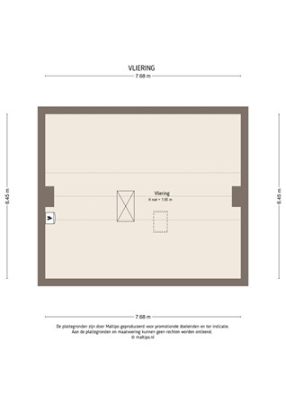 Floorplan - Geerstraat 42, 4171 AB Herwijnen